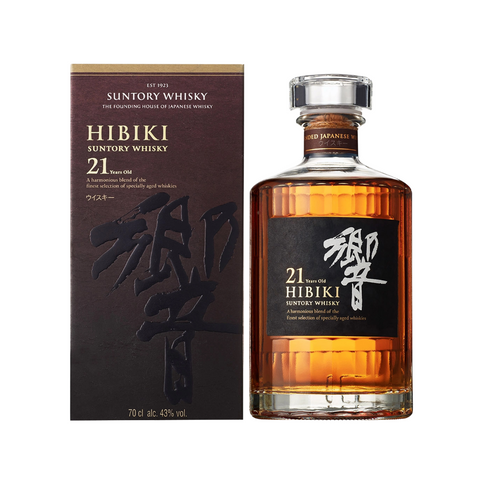 Hibiki 21 Japanese Blended Whisky Suntory