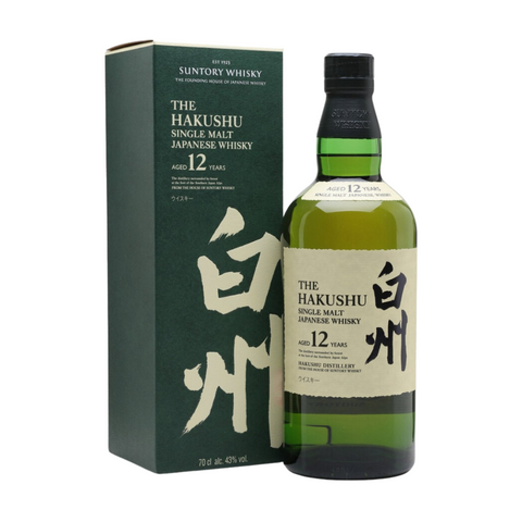 Hakushu 12 Years Single Malt Japanese Whisky
