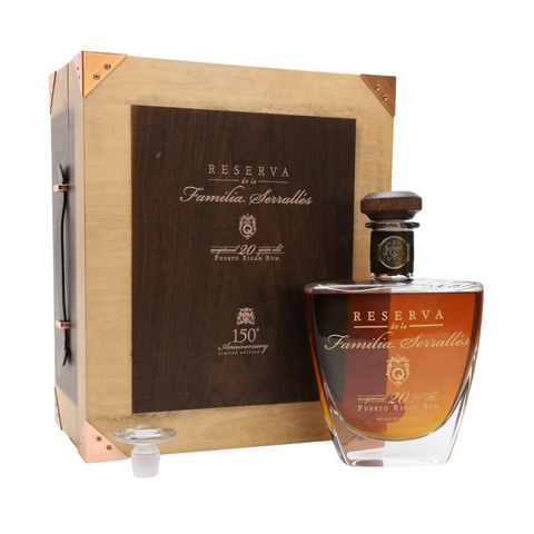 Don Q - Rum Reserva De La Familia Serralles - (150Th Anniversary Ltd Edition Puerto Rico 20 Years)