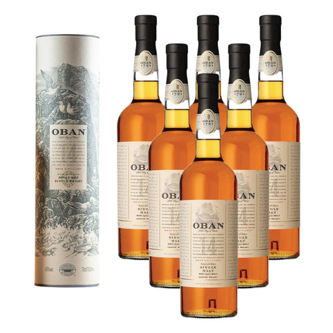 Oban 14 Years Highland Scotch Single Malt Whisky. ABV: 43%, 700ml