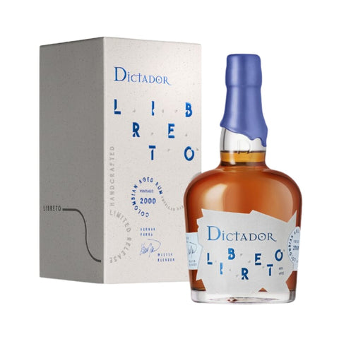 Dictador Libreto Collection 22 Years 2000 Colombian Rum, ABV: 44%, 700ml