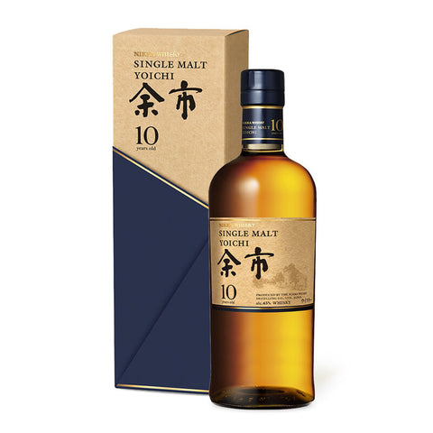 Nikka Yoichi 10 Years 2022 New Packing Japanese Single Malt Whisky, ABV: 45%, 700ml