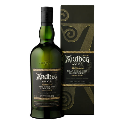 Ardbeg An Oa Islay Scottish Single Malt Whisky, ABV: 46.6%, 700ml