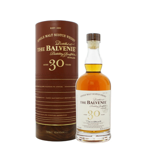 The Balvenie 30 years 2022 releases rare marriage single malt whisky, Scotland, 70CL, 44.2% ABV