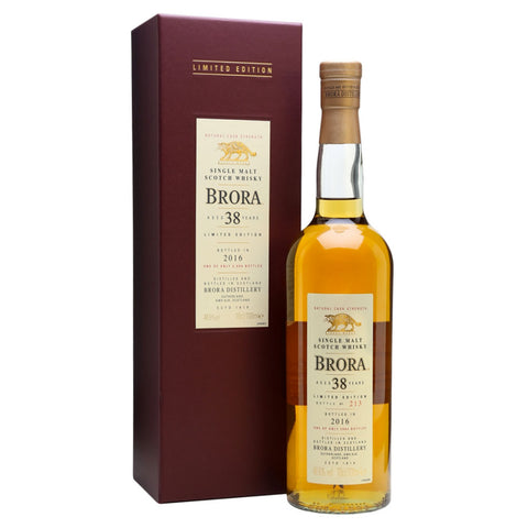 Brora 38 Years 2016 Release 1978 Highland Scottish Single Malt Whisky, ABV: 48.6%, 700ml
