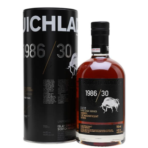 Bruichladdich 30 Years 1986 Rare Cask Collection Magnificent Seven, Scotland, ABV: 44.6%, 700ml