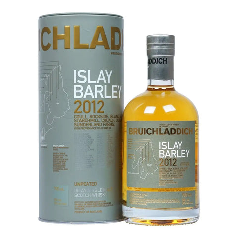 Bruichladdich Islay Barley 2012 Islay Scottish Single Malt Whisky, ABV: 50%, 700ml