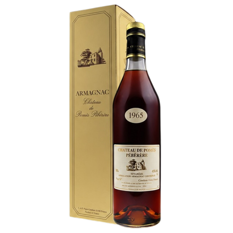Chateau De Pomes Armagnac 1965, France, ABV: 42%, 700ml