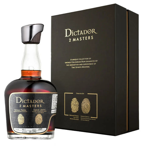 Dictador 2 Masters Collection Leclerc Briant 39 Years 1979 Colombian Rum, ABV:  44%, 700ml