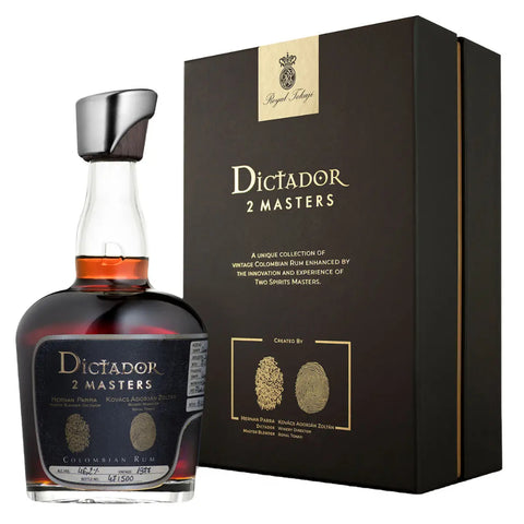 Dictador - 2 Master Collection 38 Years 1982 Rum With Royal Tokaji Finishing Colombia Rum, ABV: 44%, 700ml