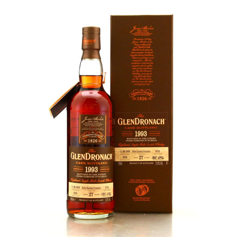 Glendronach 27 Years 1993 Single Cask #7276, Scotland, ABV: 53.7%, 700ml