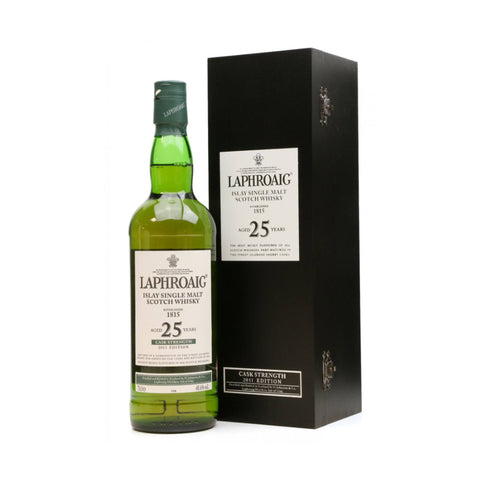 Laphroaig 25 Years Cask Strength 2011 Edition Islay Scottish Single Malt Whisky, ABV: 48.6%, 700ml