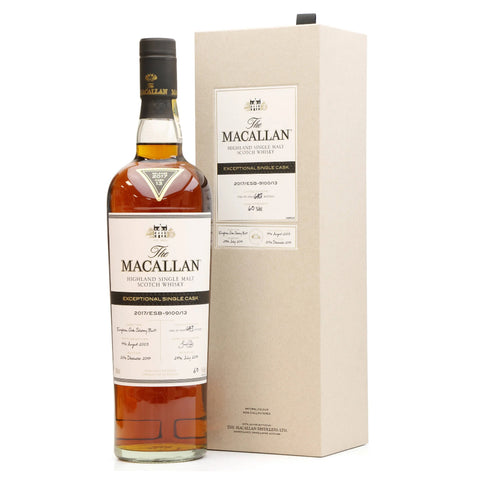 The Macallan 14 Years 2003 Exceptional Single Cask 2017/ESB-9100/13 Highland Scottish Single Malt Whisky, ABV: 60%, 700ml