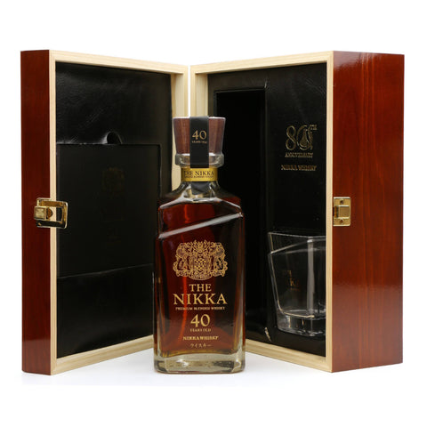 The Nikka 40 Years Japanese Blended Malt Whisky by Yoichi & Miyagikyo, ABV: 40%, 700ml