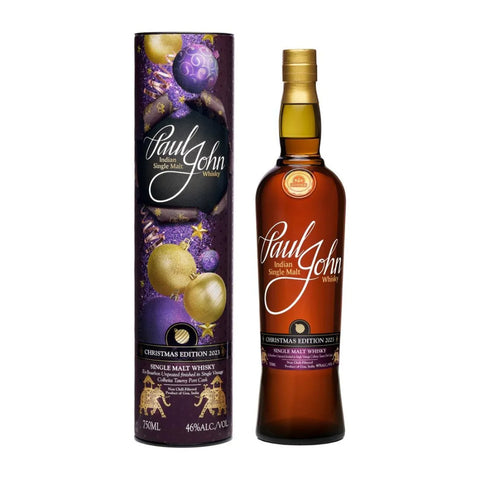 Paul John Christmas Edition 2023 Indian Single Malt Whisky, ABV: 46%, 700ml