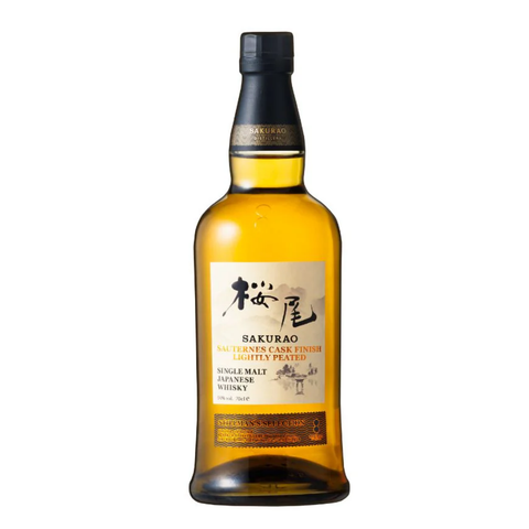 Sakurao Sauternes Cask Finish Lightly Peated, Japan, ABV: 50%, 700ml