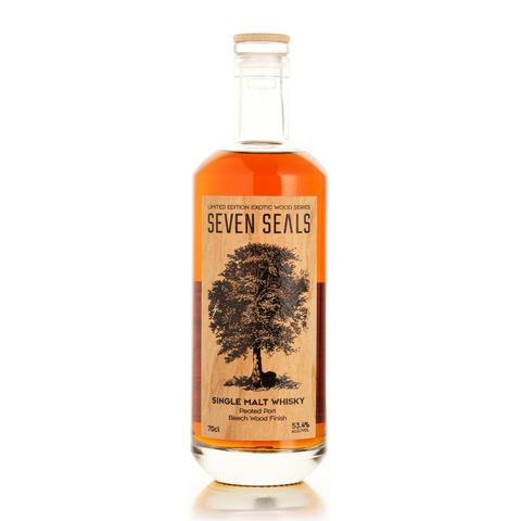 Seven Seals Exotic Wood Peated Port Beech Wood Finish, Switzerland, ABV: 53.4%, 700ml