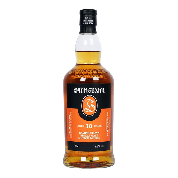 Springbank 10 years Campbeltown Scottish Single Malt Whisky, ABV: 46%, 700ml 