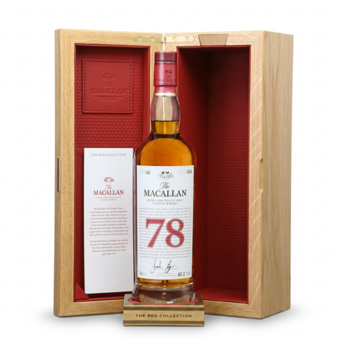 The Macallan Red Collection 78 Years Old