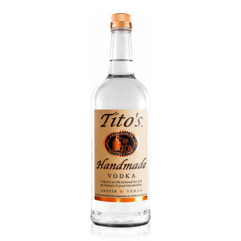 Name: Tito's
Volume: 1L
ABV: 40%
Notes: Vodka