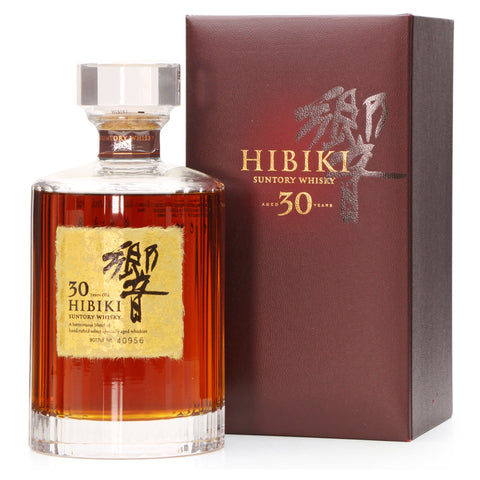 Hibiki 30 Years Japanese Blended Malt Whisky, ABV: 43%, 700ml