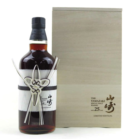 Distillery: Yamazaki
Name: 25 Years Limited Edition
Volume: 70CL
ABV: 43%
Notes: Special Editions : Japan
Origin: Japan