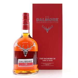 Distillery: The Dalmore
Name: 20 Years
Volume: 70CL
ABV: 40%
Notes: Single Malt
Origin: Alness, Highland, Scotland