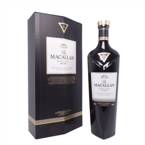 Distillery: The Macallan
Name: Rare Cask Black
Volume: 70CL
ABV: 48%
Notes: Single Malt
Origin: Craigellachie, Speyside, Scotland
