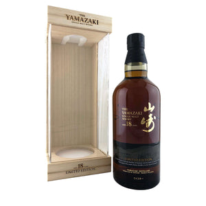 Distillery: Yamazaki
Name: 18 Years Limited Edition
Volume: 70CL
ABV: 43%
Notes: Single Malt
Origin: Japan