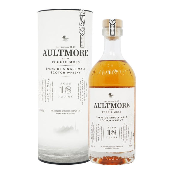 Aultmore 18 Years Speyside Single Malt Scottish Whisky, UK, 46% ABV, 700ml