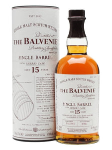 Distillery: The Balvenie
Name: 15 Years Sherry Cask - Cask 11169
Volume: 70CL
ABV: 47.8%
Notes: Single Malt
Origin: Dufftown, Speyside, Scotland