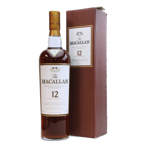 The Macallan 12 Years Sherry Oak Cask Highland Scottish Single Malt Whisky, ABV: 40%, 4500ml