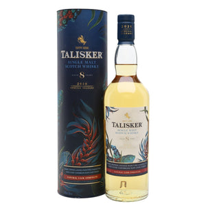Distillery: Talisker
Name: 8 Years Limited Release 2020
Volume: 70CL
ABV: 57.9%
Notes: Single Malt
Origin: Carbost, Isle of Skye, Island, Scotland